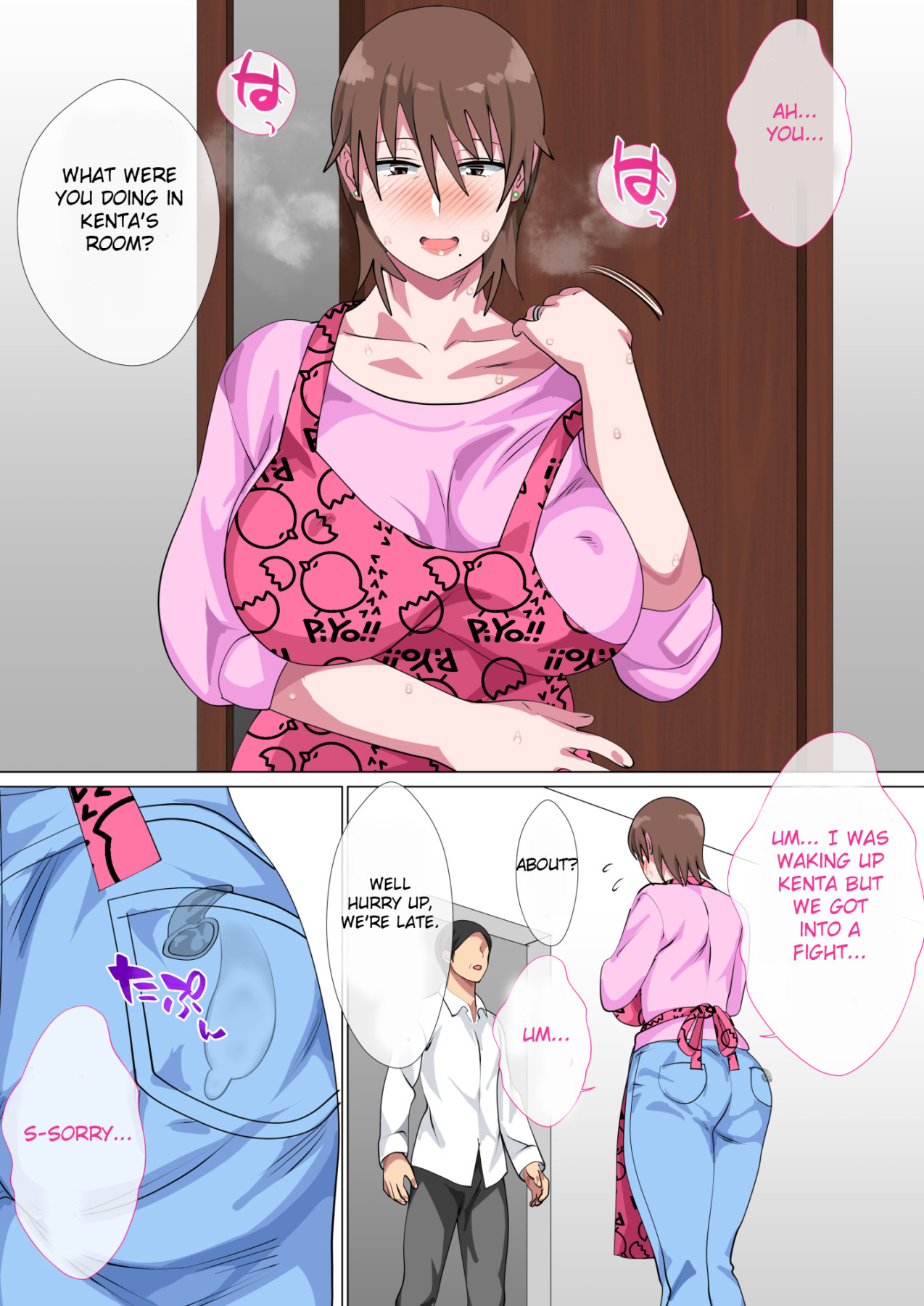 Hentai Manga Comic-The Mother Who Fell Over And Over For Her Son's Seduction-Read-72